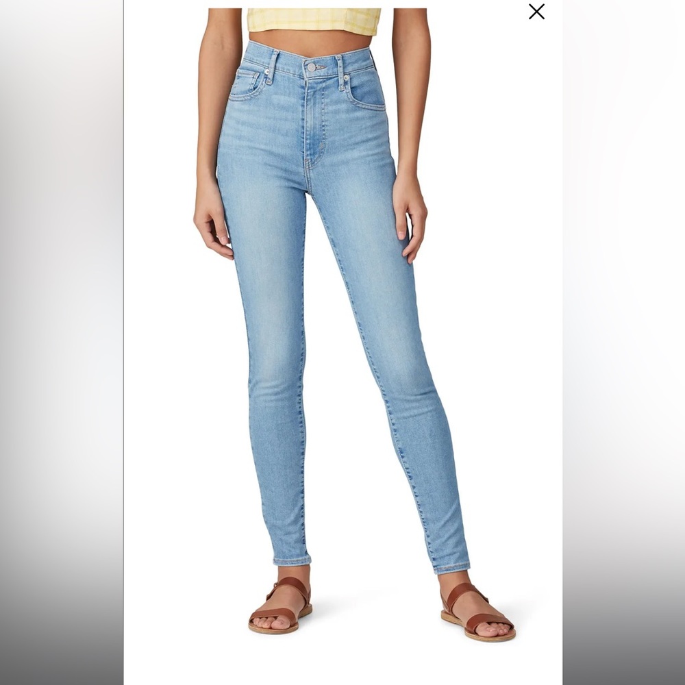 Levi’s Light Blue Mile High Super Skinny Jeans